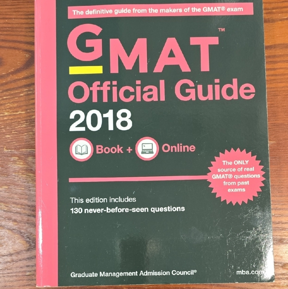GMAT Official Guide 2018 Book